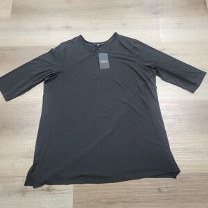 Ulla Popken Black Women's Blouse